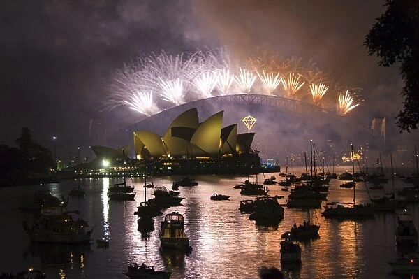 New Years Eve 2006, 75th Diamond Anniversary Firework Celebrations, Opera House