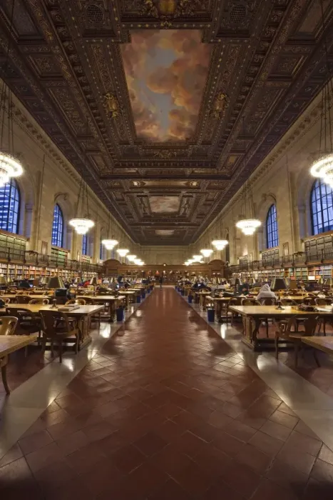 Framed Print : New York Public Library, Manhattan, New York City, New York, United States of America Framed Print : New York Public Library, Manhattan, New York City, New York, United States of America