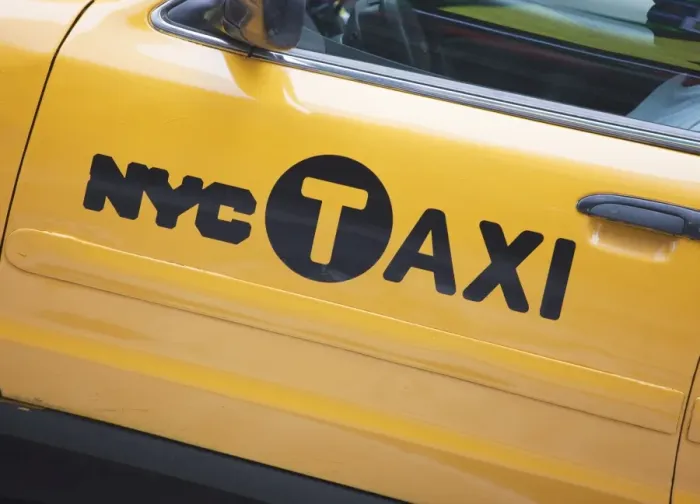 Framed Print : New York Taxi, New York City, New York, United States of America, North America Framed Print : New York Taxi, New York City, New York, United States of America, North America