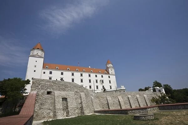 Newly renovated Castle, Bratislava, Slovakia, Europe