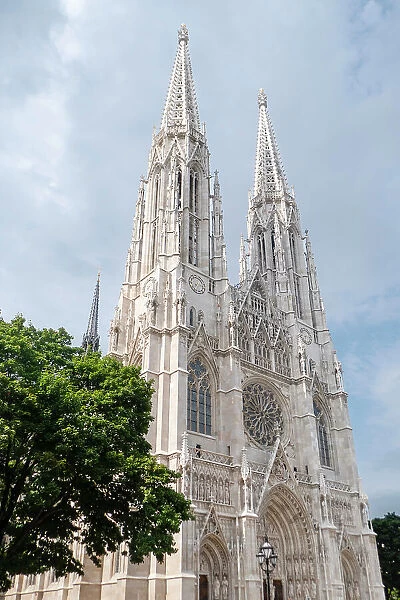 The newly renovated Votive Church (Votivkirche), Vienna, Austria, Europe