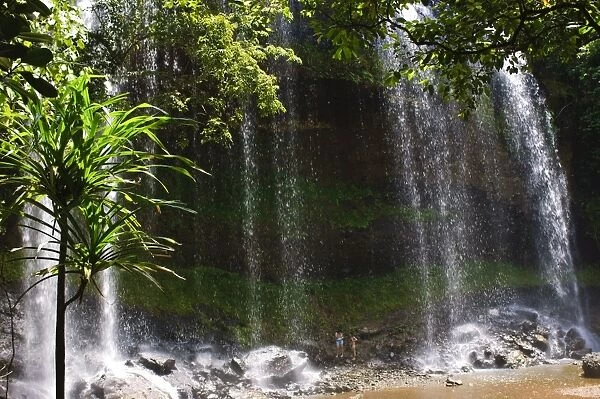 Ngardmau waterfalls Koror, Republic of Palau, Pacific