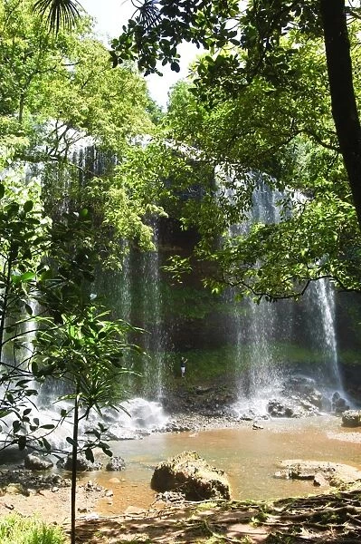 Ngardmau waterfalls Koror, Republic of Palau, Pacific