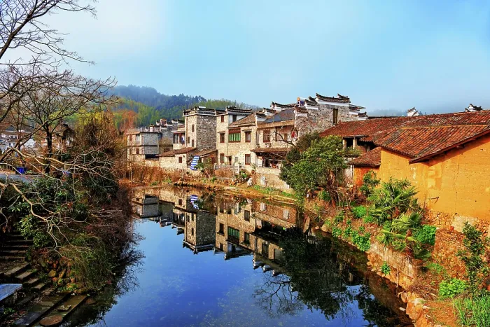 Framed Print : Nianbadu ancient town, Jiangshan City, Zhejiang Province, China Framed Print : Nianbadu ancient town, Jiangshan City, Zhejiang Province, China