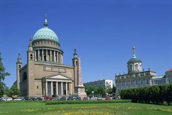 The Nicolai church in Potsdam