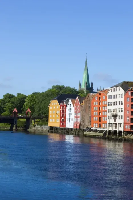 Framed Print : Nidaros Cathedral, old fishing warehouses and Gamle Bybro, Trondheim, Sor-Trondelag, Norway, Scandinavia, Europe Framed Print : Nidaros Cathedral, old fishing warehouses and Gamle Bybro, Trondheim, Sor-Trondelag, Norway, Scandinavia, Europe