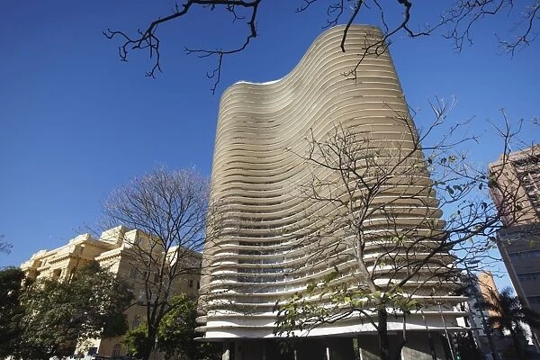 Niemeyer Building, Belo Horizonte, Minas Gerais, Brazil, South America