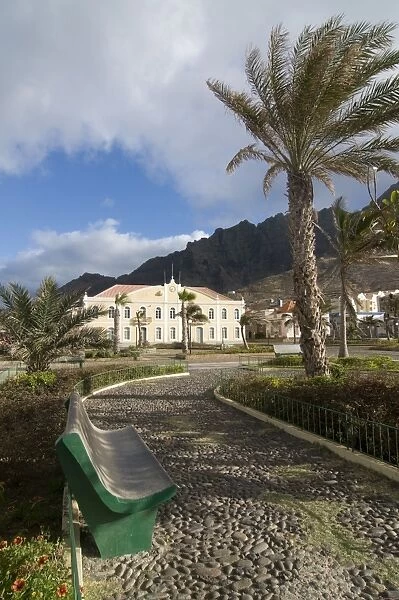 Noble mansion, Ponta do Sol, San Antao, Cape Verde Islands, Africa