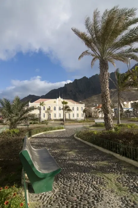 Framed Print : Noble mansion, Ponta do Sol, San Antao, Cape Verde Islands, Africa