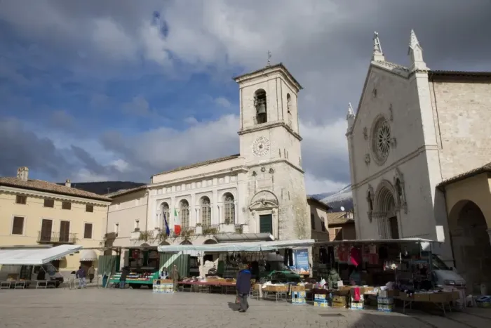 Framed Print : Norcia, Umbria, Italy, Europe Framed Print : Norcia, Umbria, Italy, Europe