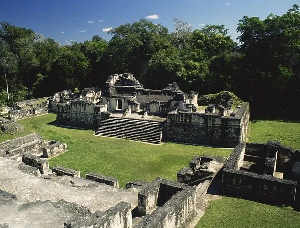 North Acropolis, Tikal, UNESCO World Heritage Site, Guatemala, Central America