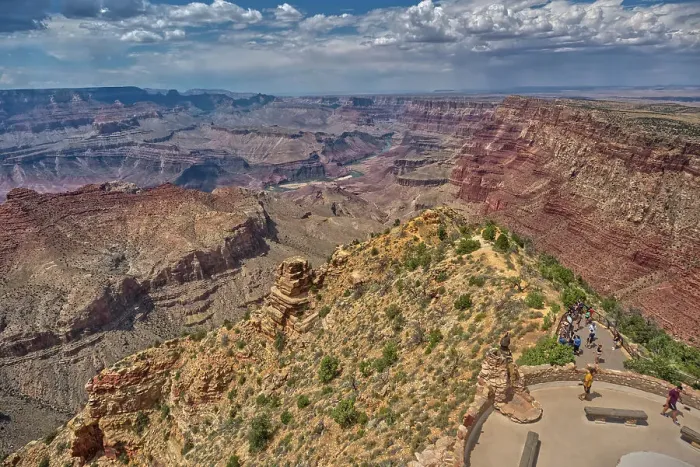 Framed Print : North view of Grand Canyon South Rim Arizona from the top floor of the historic Watchtower, taken through glass window, Grand Canyon, UNESCO World Heritage Site, Arizona, United States of America, North America Framed Print : North view of Grand Canyon South Rim Arizona from the top floor of the historic Watchtower, taken through glass window, Grand Canyon, UNESCO World Heritage Site, Arizona, United States of America, North America