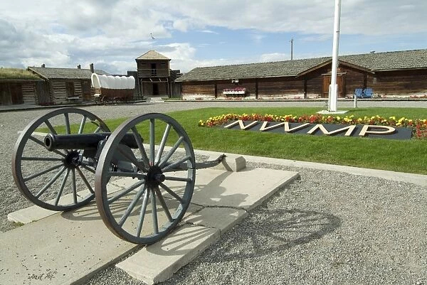North West Mounted Police Fort, (Royal Canadian Mounted Police), Fort McLeod