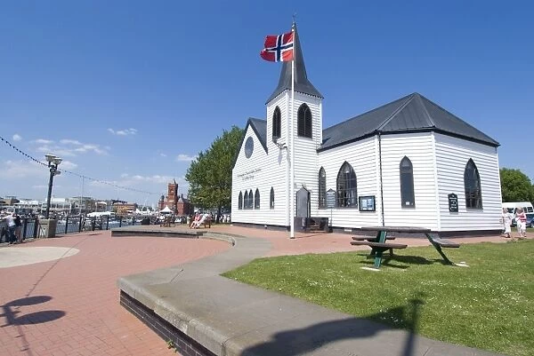 Norwegian Church Arts Centre, formerly Norwegian Sailors church, now an arts centre
