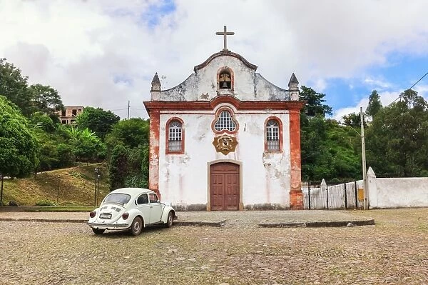 Nossa Senhora das Dores Chapel, Ouro Preto, UNESCO World Heritage Site, Minas Gerais, Brazil, South America
