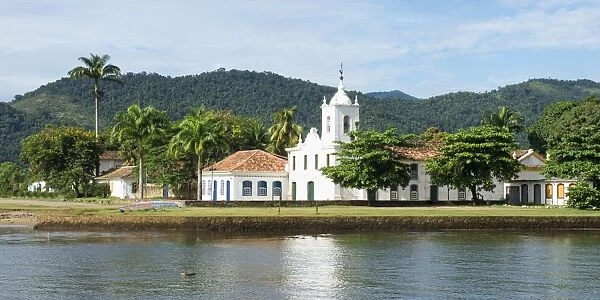 Nossa Senhora das Dores Chapel, Paraty, Rio de Janeiro state, Brazil, South America