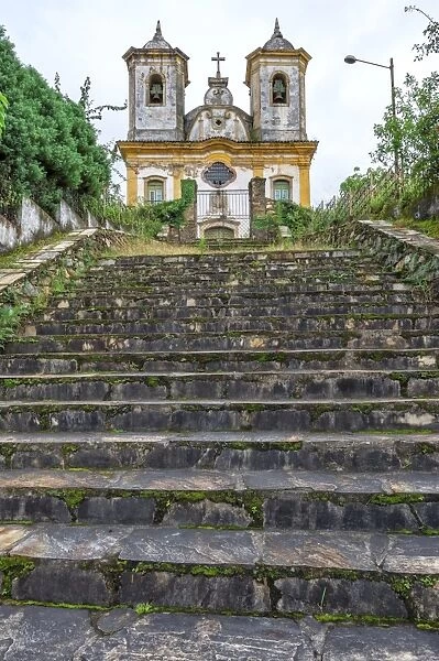 Nossa Senhora das Merces e Perdoes Church, Ouro Preto, UNESCO World Heritage Site, Minas Gerais, Brazil, South America