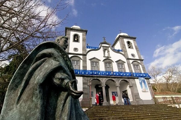 Nossa Senhora do Monte church, Monte, above Funchal, Madeira, Portugal, Europe