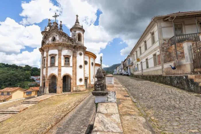 Framed Print : Nossa Senhora do Rosario Church, Ouro Preto, UNESCO World Heritage Site, Minas Gerais, Brazil, South America Framed Print : Nossa Senhora do Rosario Church, Ouro Preto, UNESCO World Heritage Site, Minas Gerais, Brazil, South America
