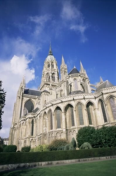 Notre Dame cathedral, Bayeux, Basse Normandie (Normandy), France, Europe
