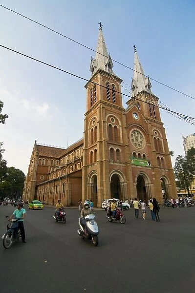 Notre Dame Cathedral, Ho Chi Minh City (Saigon), Vietnam, Indochina, Southeast Asia, Asia