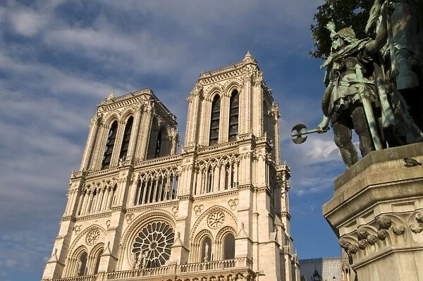 Notre Dame Cathedral, Ile de la Cite, Paris, France, Europe