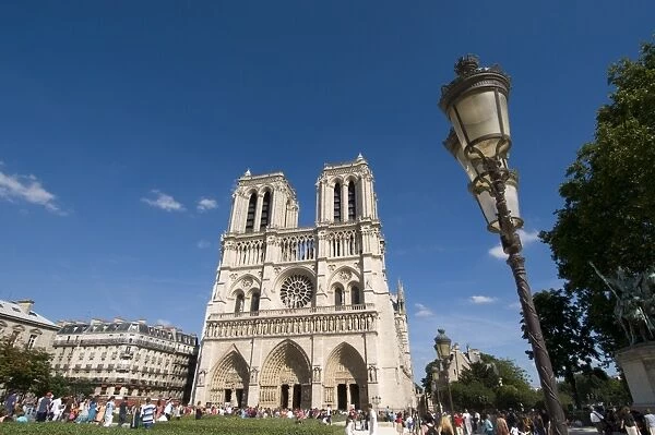 Notre Dame Cathedral, Paris, France, Europe