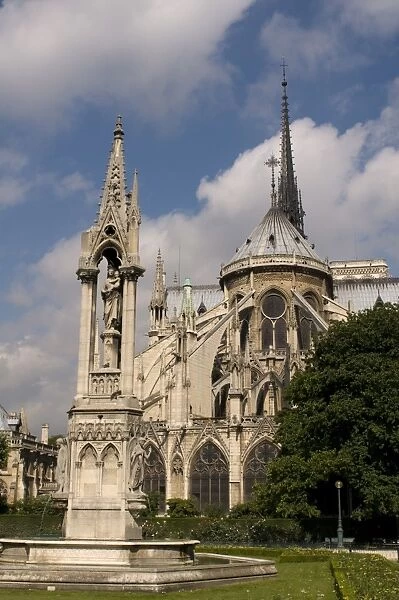 Notre Dame Cathedral, Paris, France, Europe