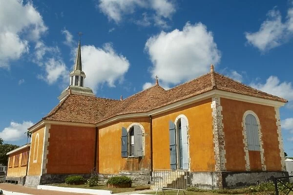 Notre-Dame-de-la-Delivrance church, Les Trois-Ilets, Martinique, French Overseas Department