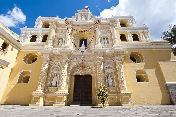 Nuestra Senora de la Merced Cathedral, Antigua, UNESCO World Heritage Site, Guatemala, Central America