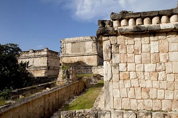 The Nunnery Quadrangle, Uxmal, UNESCO World Heritage Site, Yucatan, Mexico, North America