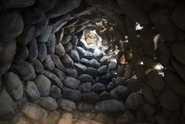 Nuraghe Izzana, one of the largest Nuraghic ruins in the province of Gallura, dating from 1600 BC
