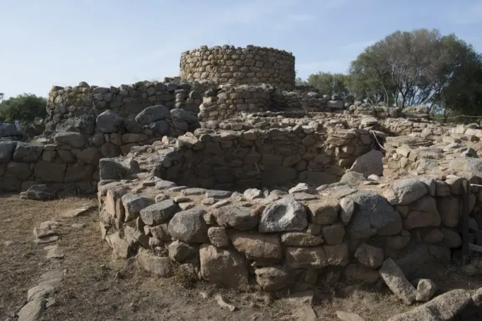 Framed Print : Nuraghe La Prisgiona archaeological site, dating from 1300 BC, near Arzachena, Sardinia Framed Print : Nuraghe La Prisgiona archaeological site, dating from 1300 BC, near Arzachena, Sardinia