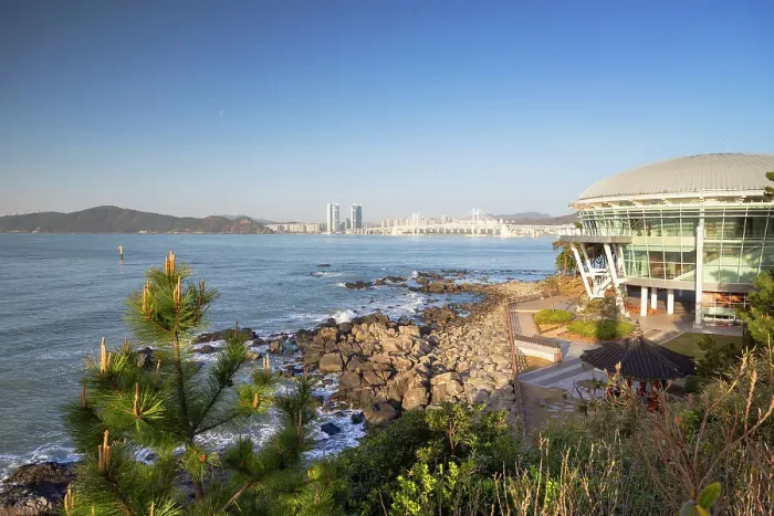 Framed Print : Nurimaru APEC House and Gwangan Bridge, Busan, South Korea, Asia Framed Print : Nurimaru APEC House and Gwangan Bridge, Busan, South Korea, Asia