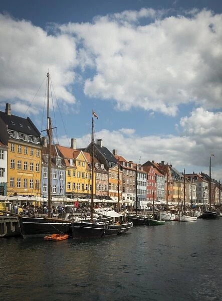 Nyhavn Harbour, Copenhagen, Denmark, Scandinavia, Europe