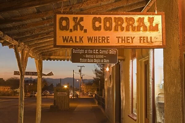 O. K. Corral, Tombstone, Cochise County, Arizona, United States of America, North America