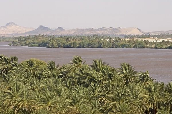 The oasis of Sesibi, founded in the XVIIIth dynasty, 3rd cataract of the River Nile