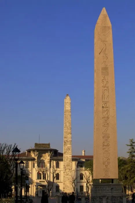 Framed Print : Obelisk of Theodosius in foreground with the Walled Obelisk in the background, Istanbul, Turkey, Europe Framed Print : Obelisk of Theodosius in foreground with the Walled Obelisk in the background, Istanbul, Turkey, Europe