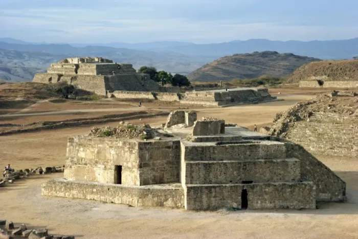 Framed Print : Observatory and System 4 at Monte Alban Framed Print : Observatory and System 4 at Monte Alban