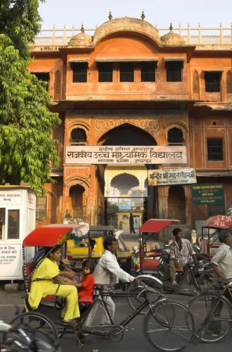 Framed Print : Ochre facade of old building Framed Print : Ochre facade of old building