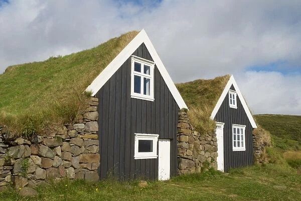 Od traditional farm, Skaftafell, Iceland, Polar Regions