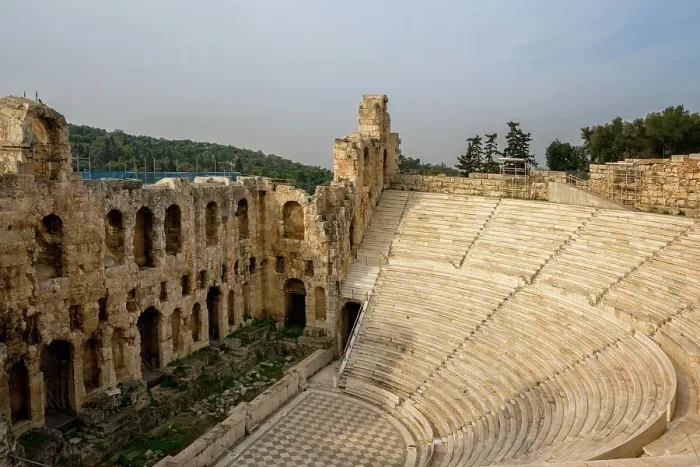 Framed Print : Odeon of Herodes Atticus, ancient open theater, Acropolis, UNESCO, Athens, Greece Framed Print : Odeon of Herodes Atticus, ancient open theater, Acropolis, UNESCO, Athens, Greece