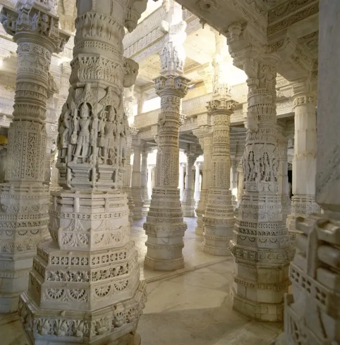 Framed Print : Detail of a few of the 1444 pillars all hand carved and different Framed Print : Detail of a few of the 1444 pillars all hand carved and different