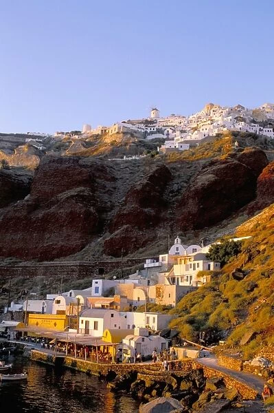 Oia (Ia), island of Santorini (Thira), Cyclades Islands, Aegean, Greek Islands