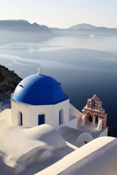 Framed Print : Oia, Santorini, Cyclades Islands, Greek Islands, Greece, Europe Framed Print : Oia, Santorini, Cyclades Islands, Greek Islands, Greece, Europe