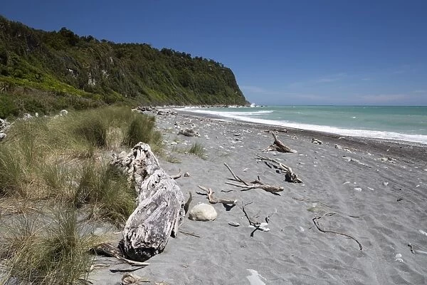 Okarito beach, Okarito, Tai Poutini National Park, West Coast, South Island, New Zealand, Pacific