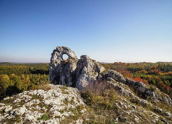 Okiennik Wielki (Window Rock), Piaseczno, Krakow-Czestochowa Upland (Polish Jurassic