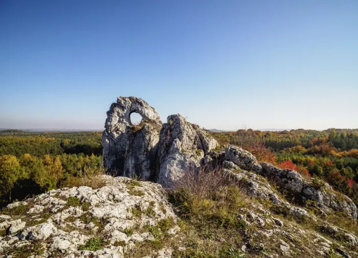 Framed Print : Okiennik Wielki (Window Rock), Piaseczno, Krakow-Czestochowa Upland (Polish Jurassic Framed Print : Okiennik Wielki (Window Rock), Piaseczno, Krakow-Czestochowa Upland (Polish Jurassic