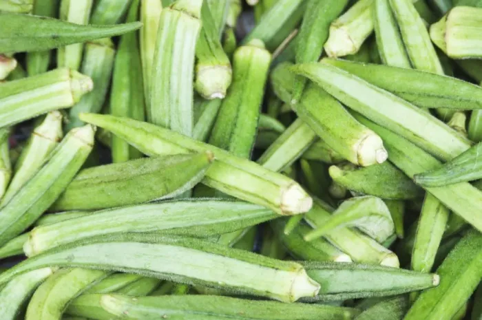 Framed Print : Okra on a market stall Framed Print : Okra on a market stall