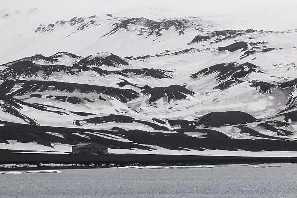 Old abandoned whaling station, Deception Island, South Shetland Islands, Antarctica, Polar Regions